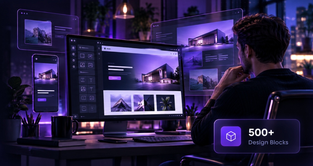 Wix Studio Workspace Mockup